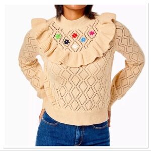 NWT NEW Lilly Pulitzer Open Back Knit Sweater